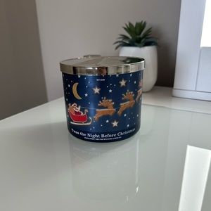 White Barn Twas The Night Before Christmas Scented Luminary Candle